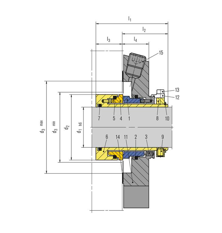 Cartex ANSI <br/>
Single seals